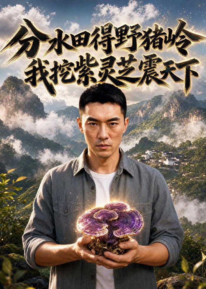 分水田得野猪岭，我挖紫灵芝震天下(全集)