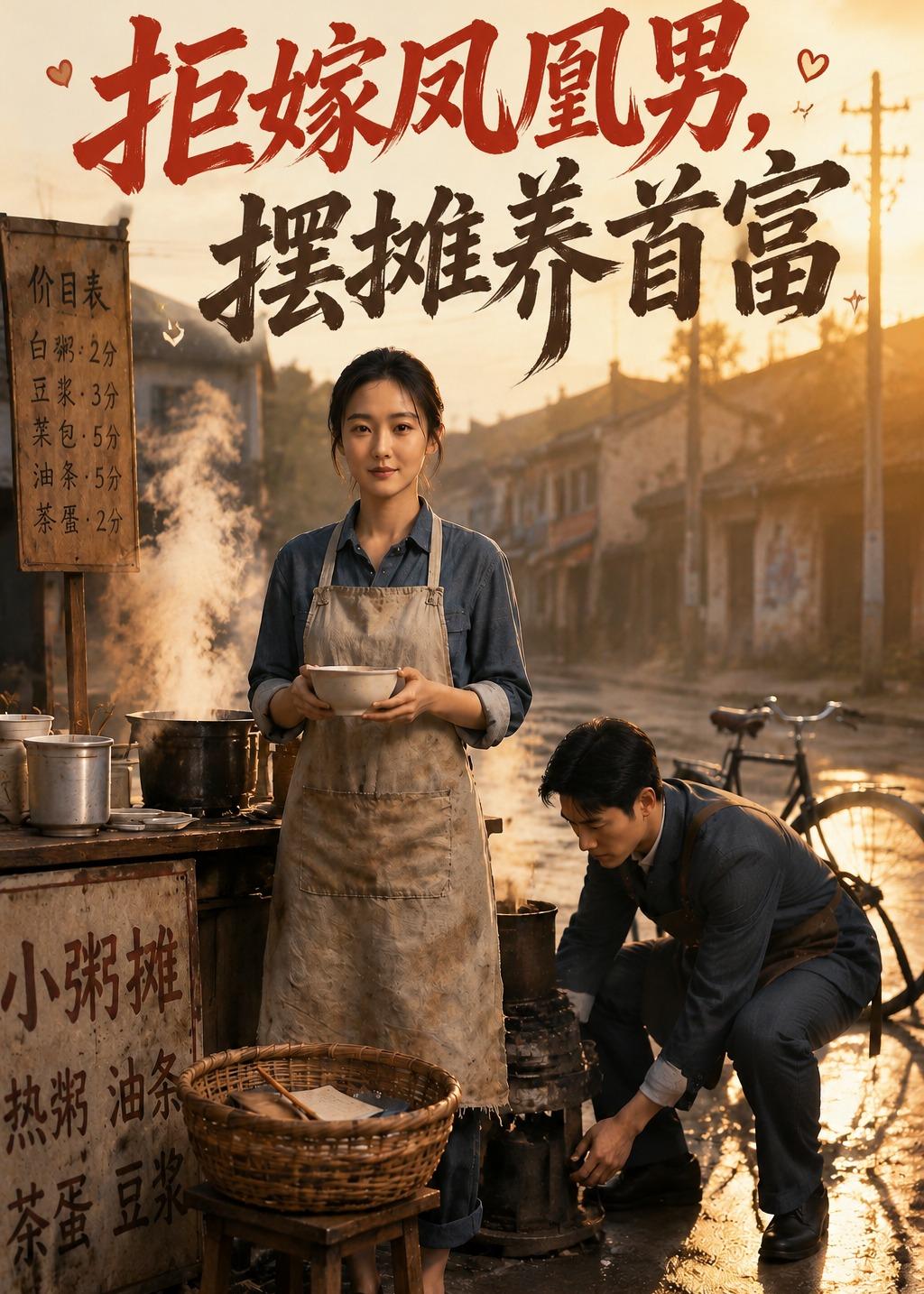 拒嫁风凰男，摆摊养首富(全集)