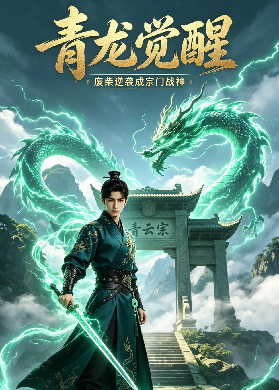 青龙觉醒废柴逆袭成宗门战神(全集)