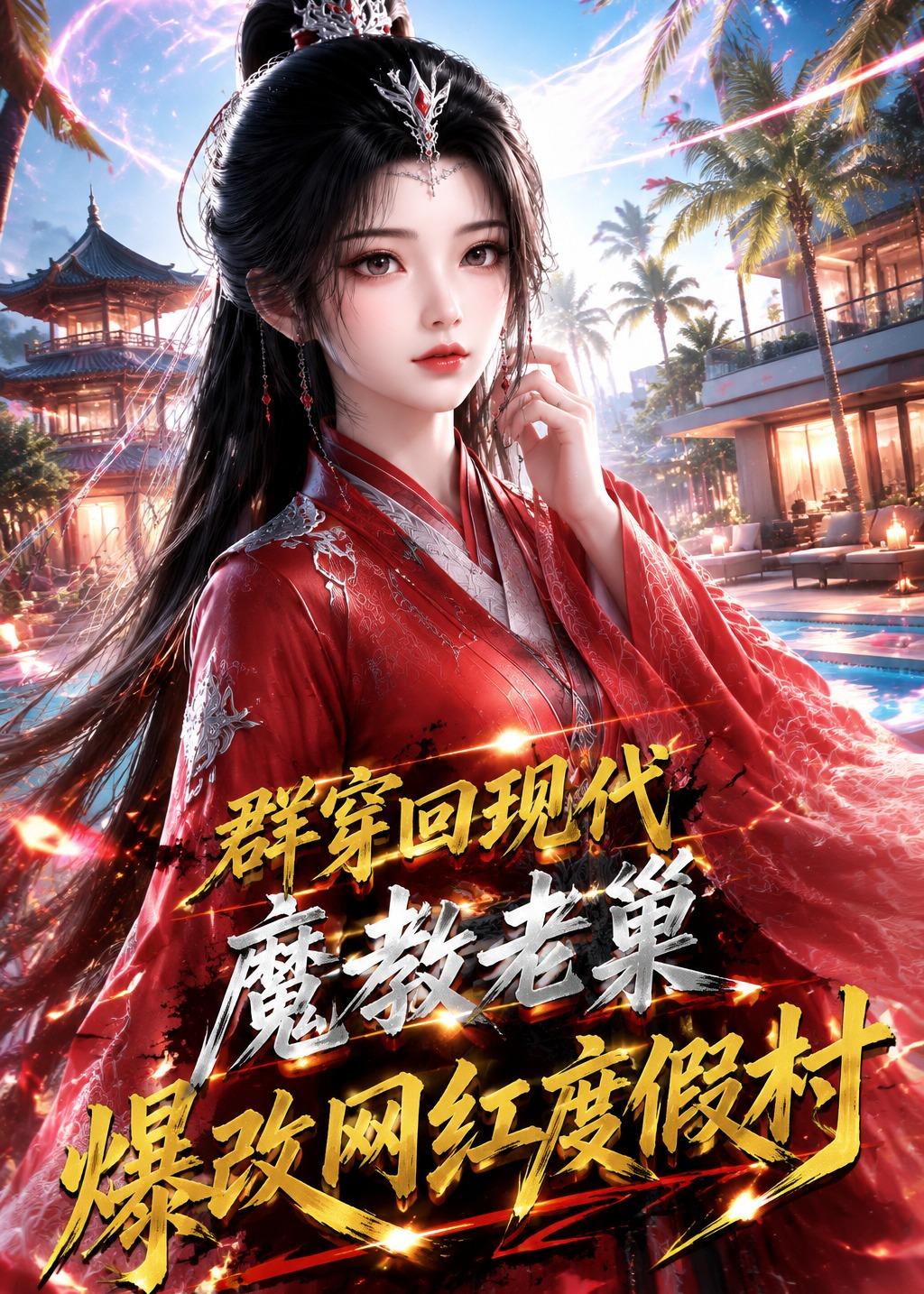 群穿回现代魔教老巢爆改网红度假村(全集)