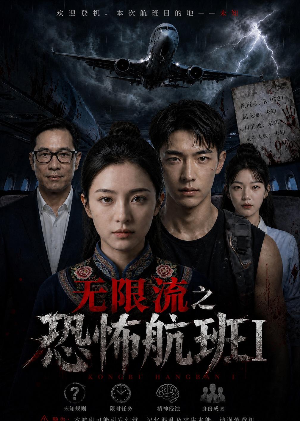 无限流之恐怖航班1(全集)