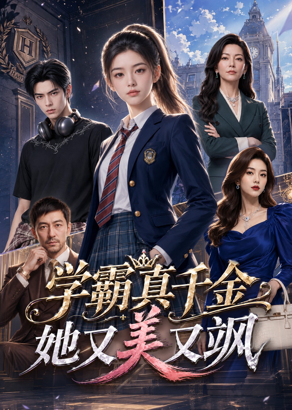 学霸真千金她又美又飒(全集)