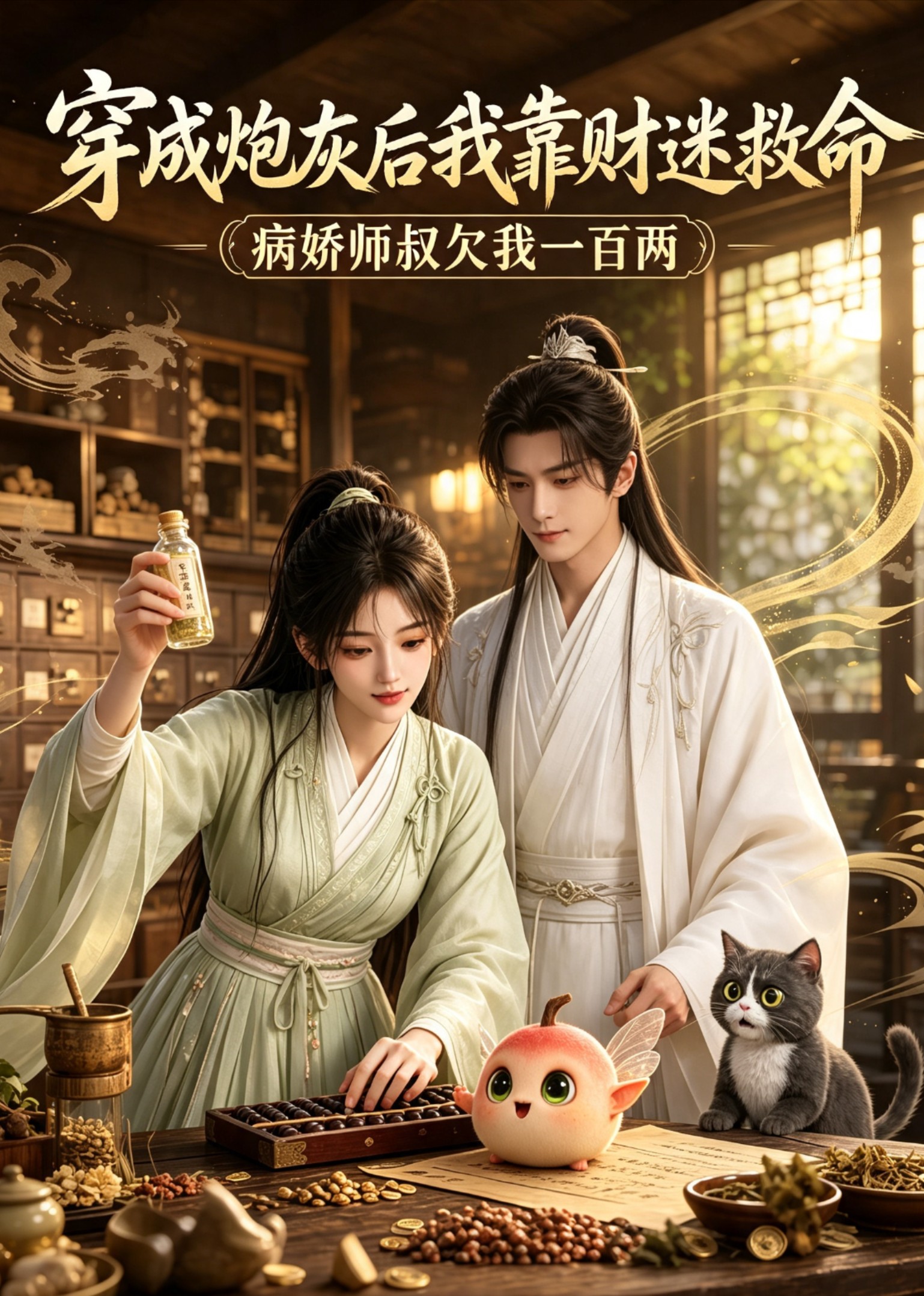 穿成炮灰后我靠财迷救命(全集)