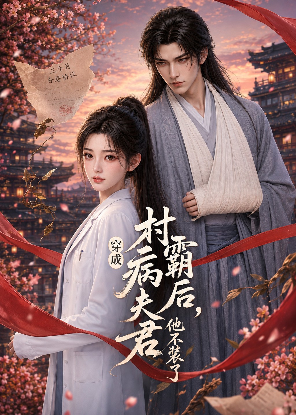 穿成村霸后，病夫君他不装了(全集)
