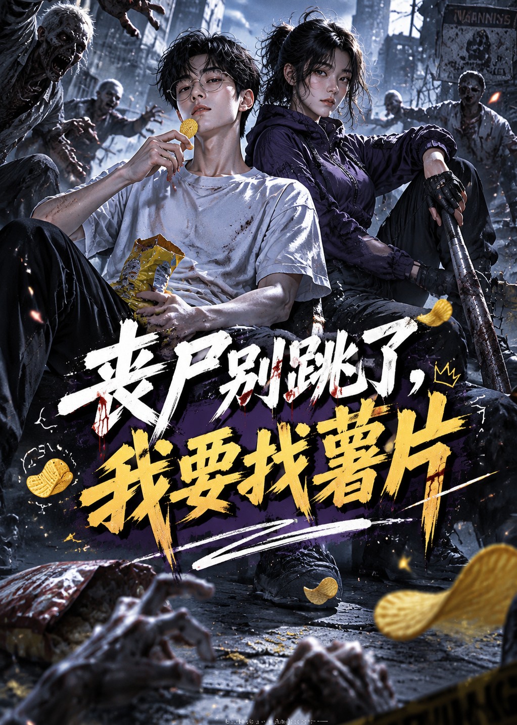 丧尸别跳了，我要找薯片(全集)