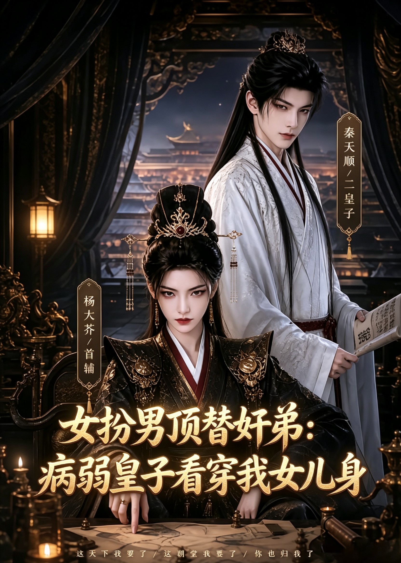 女扮男顶替奸弟：病弱皇子看穿我女儿身(全集)